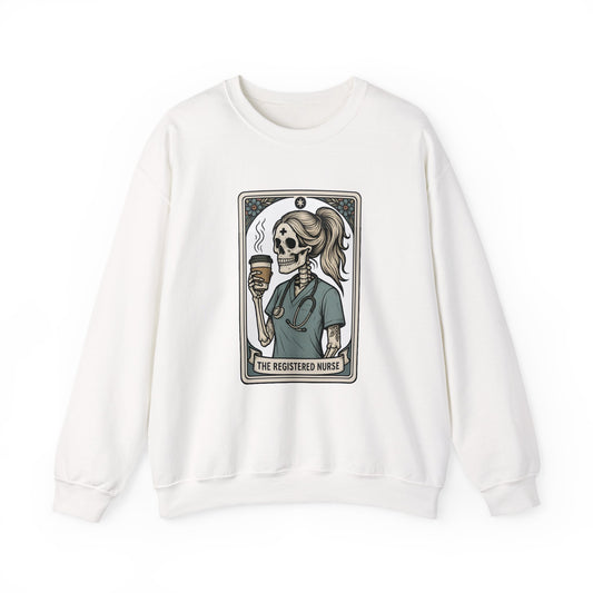 Registered nurse sweatShirt | custom embroidered crewneck | nursing student gift | cozy graduation apparel | personalized RN sweater