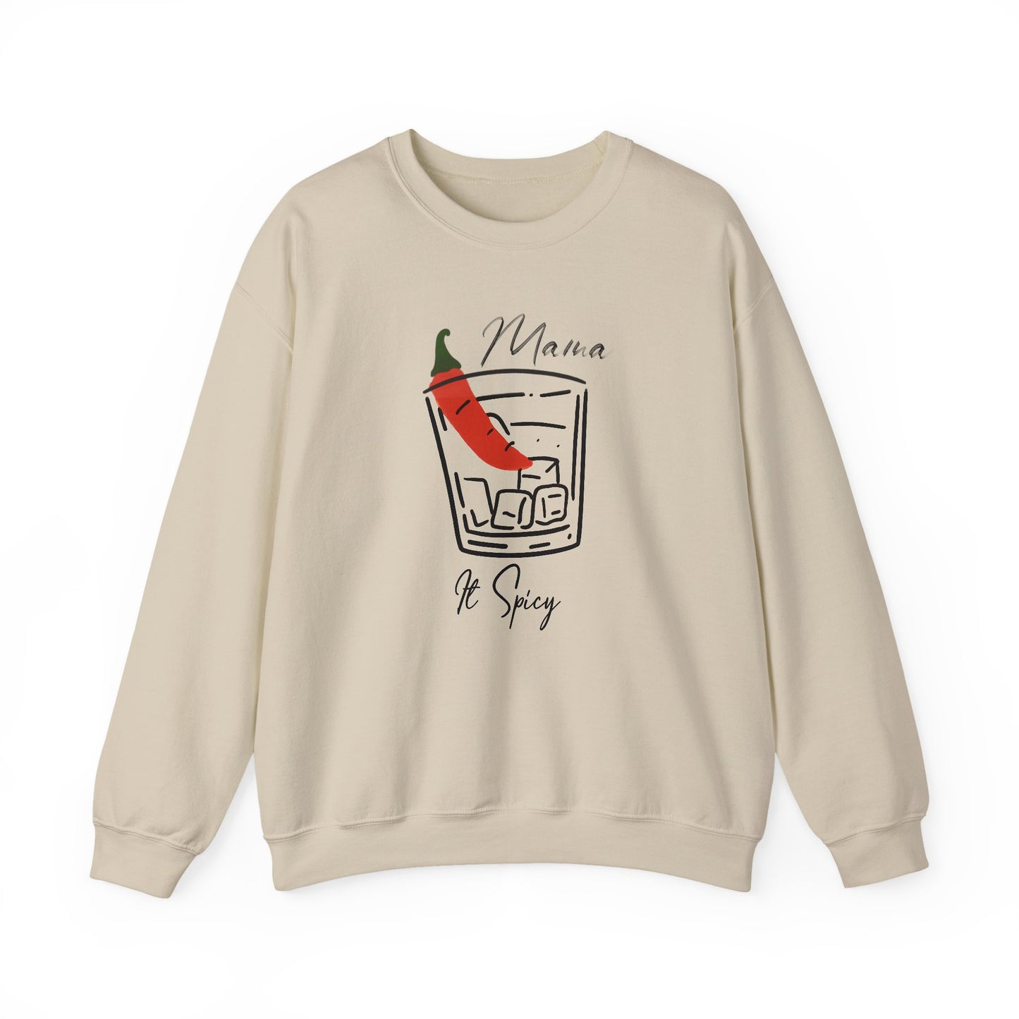 Mama It’s Spicy Sweatshirt | Funny Mom Pullover | Sassy Gift for Women