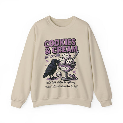 Butcher Blackbird Dark Romance  Sweatshirt  Cookie & Cream Ice Cream |Brynne Inspired Book |  Gift For Book Lover |