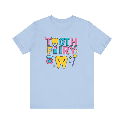 Tooth Fairy T-shirt | Dental Hygienist Gift | Funny Dentist Crewneck Tee