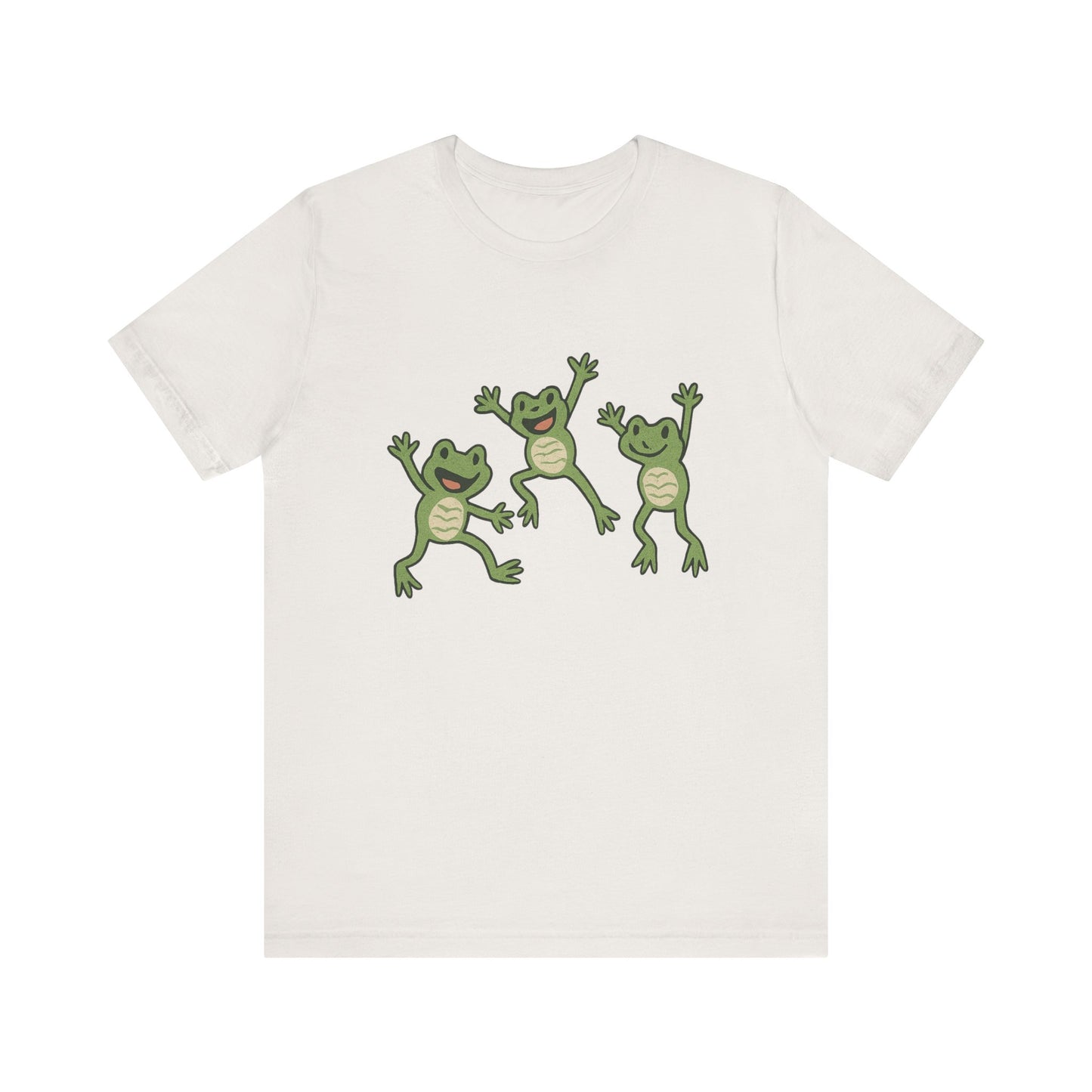 Three Frogs Shirt |Frog Tee| Cute Amphibian Fashion| Colors T-Shirt| Nature Lover Gift| I Like Frogs Shirt |