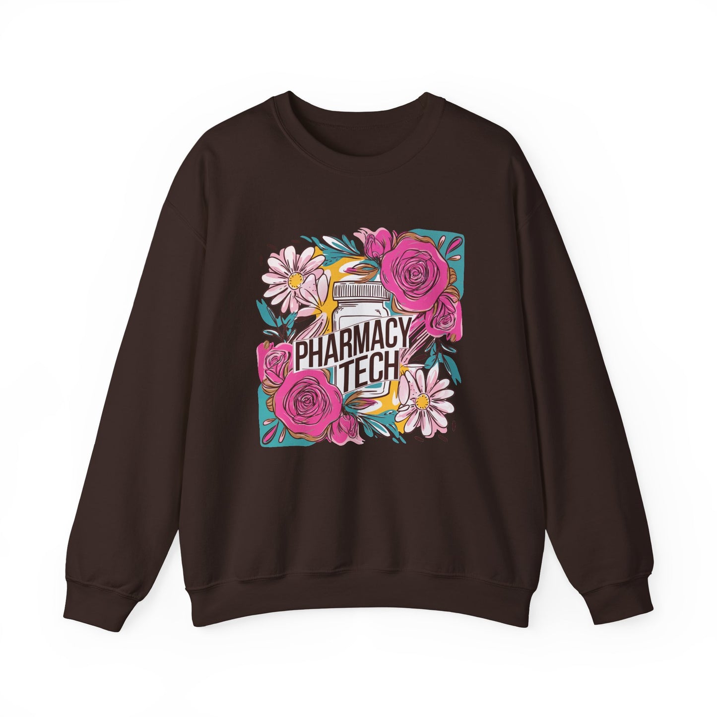 Pharmacy Tech Sweatshirt | CPHT Floral Crewneck | Pharmacist Gift Idea