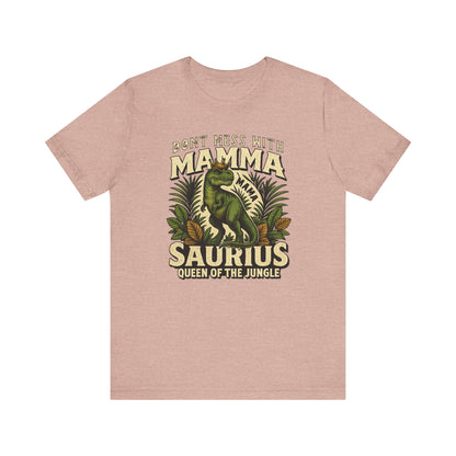 Mama Saurus T-shirt | Funny Dinosaur Mom Gift | Mother’s Day Tee for Nana