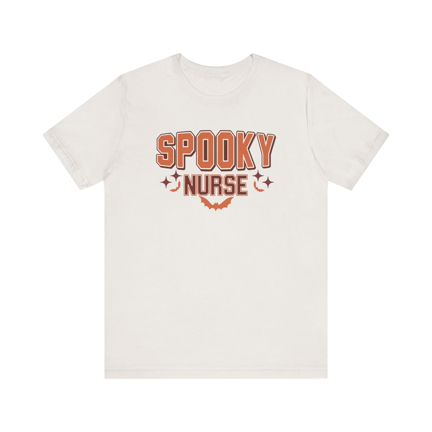 One Spooky Nurse T-shirt | Cute Skeleton Ghost Tee | Halloween Nurse Gift