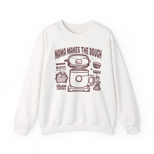 Mama Makes the Dough Sweatshirt | Baking Mom Gift | Cute Kitchen Crewneck