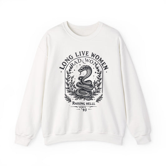 Long Live Rad Women Sweatshirt | Feminist Gift | Trendy Empowerment Tee