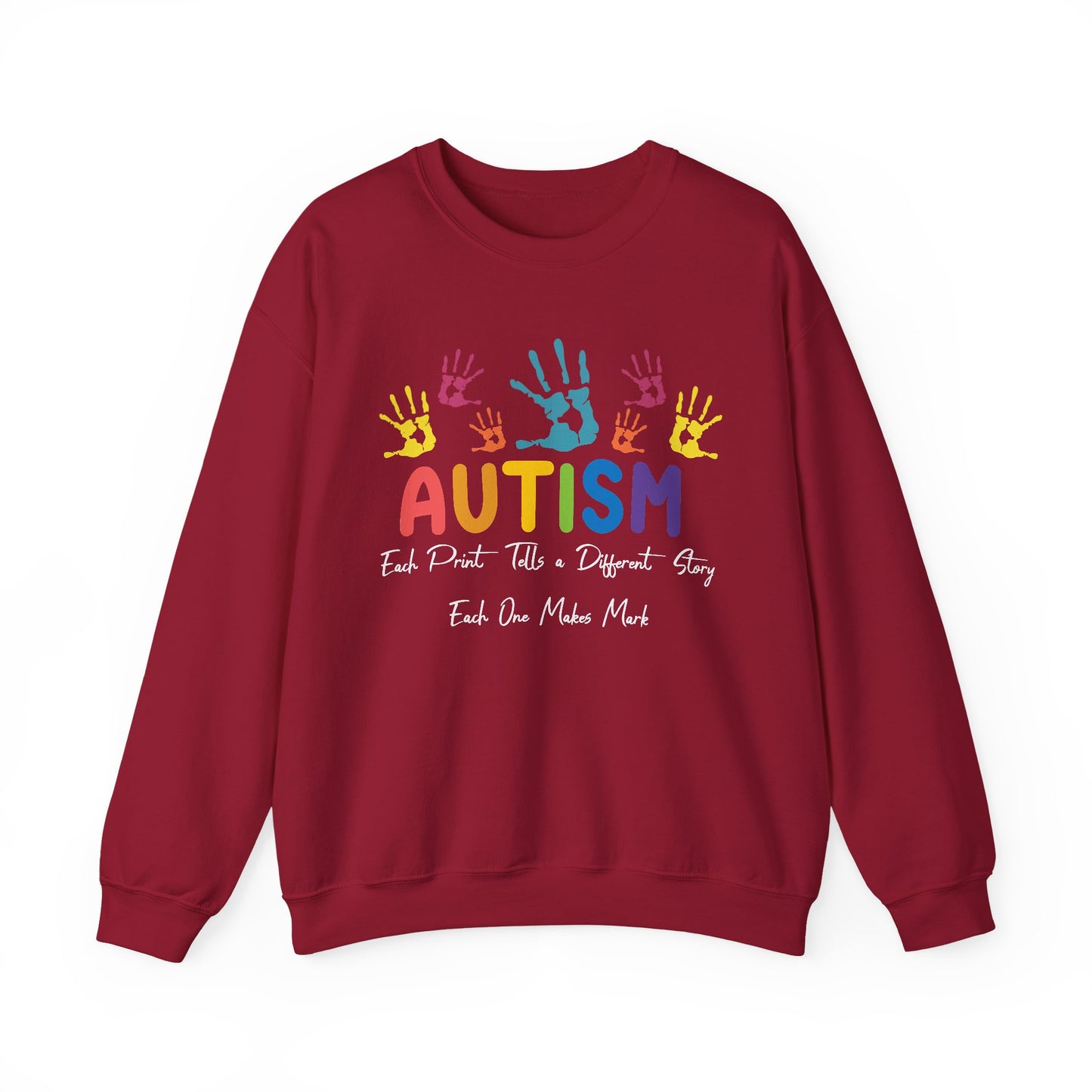 Fingerprint Autism sweatshirt | Autism Awareness Gift | Fingerprint Tee | Neurodiversity Shirt | Special Needs Mom Sweatshirt