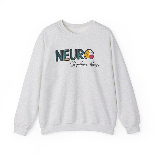 Neuro stepdown nurse sweatShirt | neuroscience unit gift | ICU nurse crewneck | nursing student sweater | graduation outfit