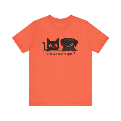 Is It Over Yet T-shirt | Funny Meme Tee | Sarcastic Gift for Friends