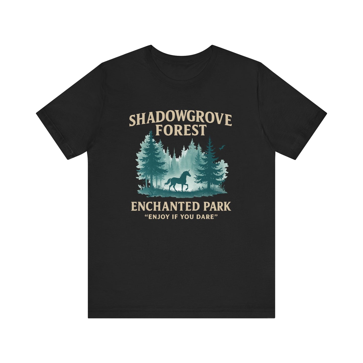 Shadowgrove Forest T-shirt | Magical Wizard Tee | Enchanted Bookish Gift
