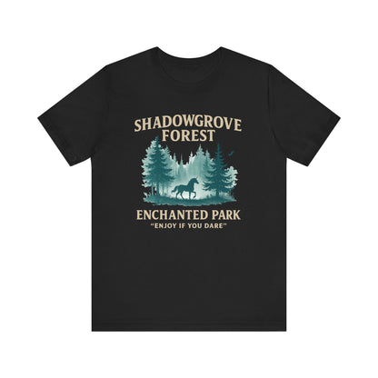 Shadowgrove Forest T-shirt | Magical Wizard Tee | Enchanted Bookish Gift