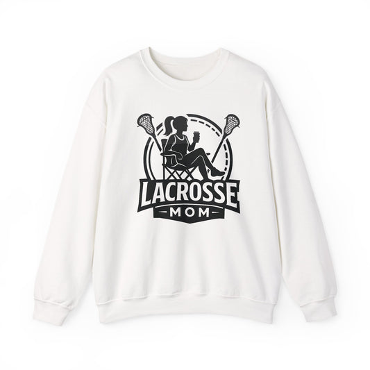 Lacrosse Mom Sweatshirt | Player & Coach Gift | Lacrosse Fan Apparel