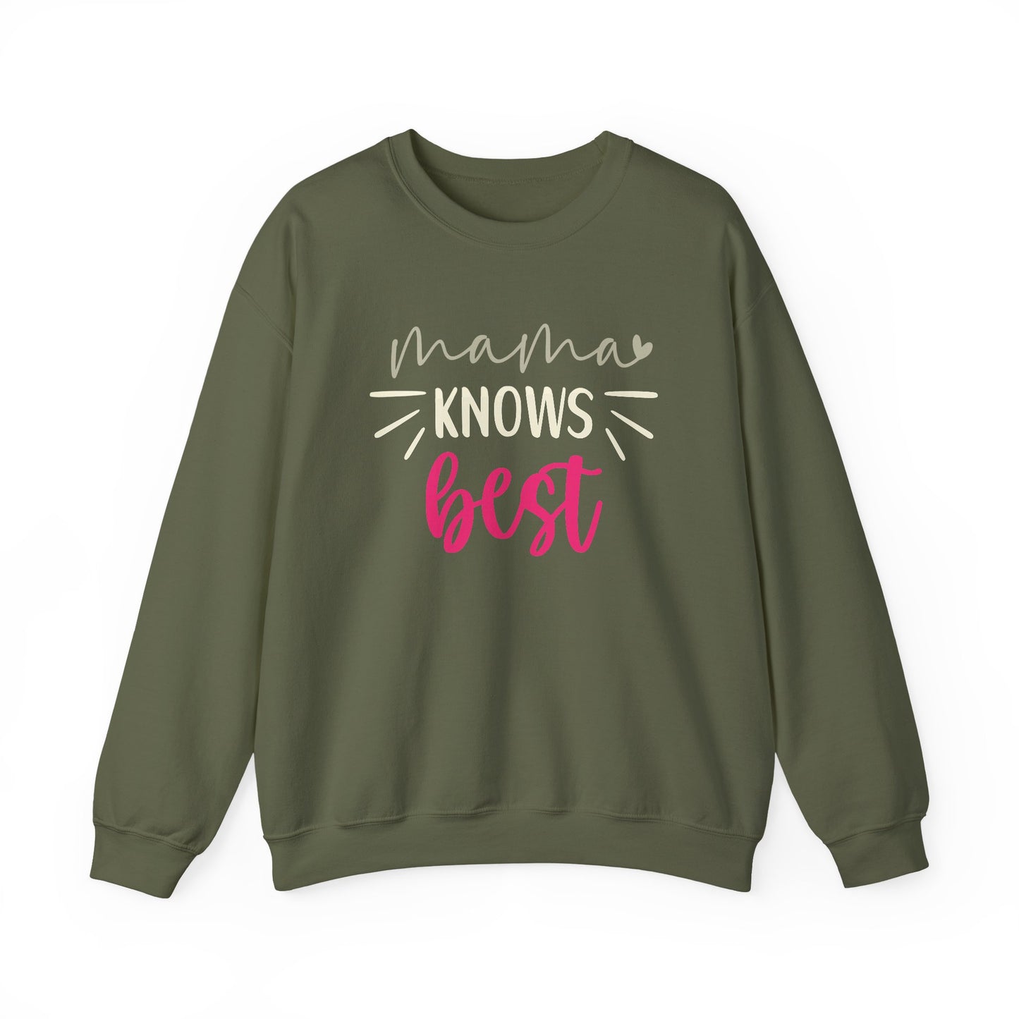 Mama Knows Best Sweatshirt | Cool Mom Tee | Mother’s Day Gift for Her