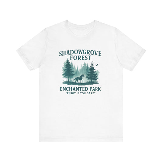 Shadowgrove Forest T-shirt | Magical Wizard Tee | Enchanted Bookish Gift