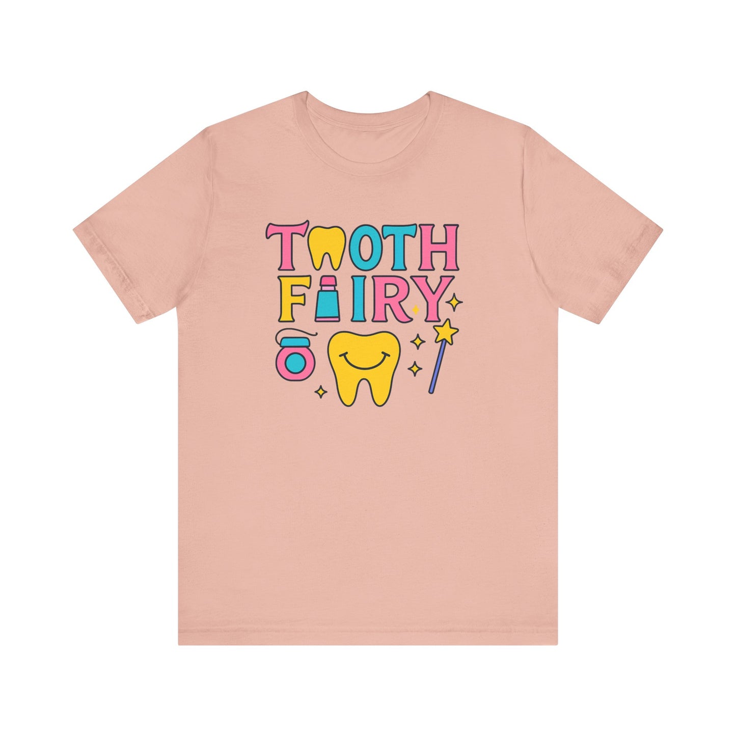 Tooth Fairy T-shirt | Dental Hygienist Gift | Funny Dentist Crewneck Tee