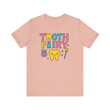 Tooth Fairy T-shirt | Dental Hygienist Gift | Funny Dentist Crewneck Tee