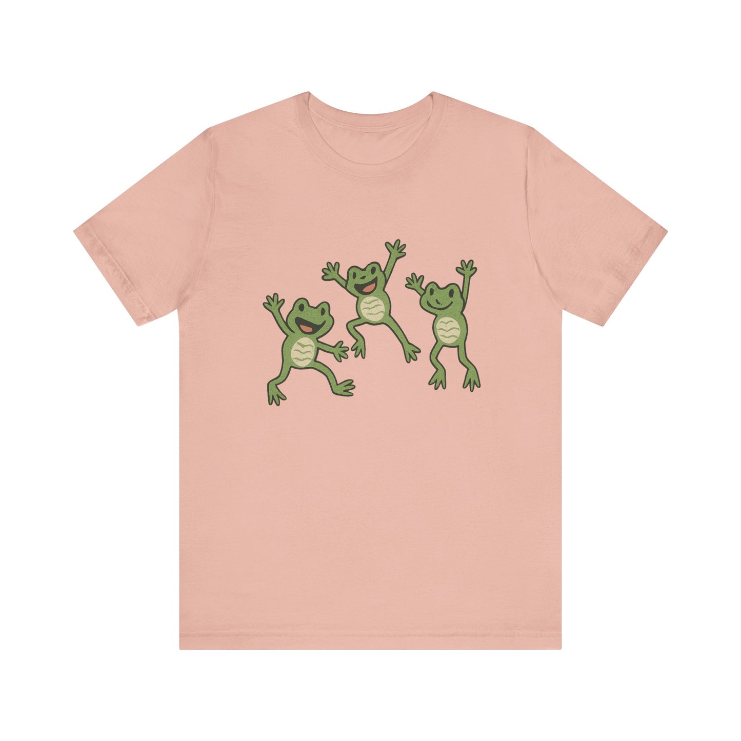 Three Frogs Shirt |Frog Tee| Cute Amphibian Fashion| Colors T-Shirt| Nature Lover Gift| I Like Frogs Shirt |