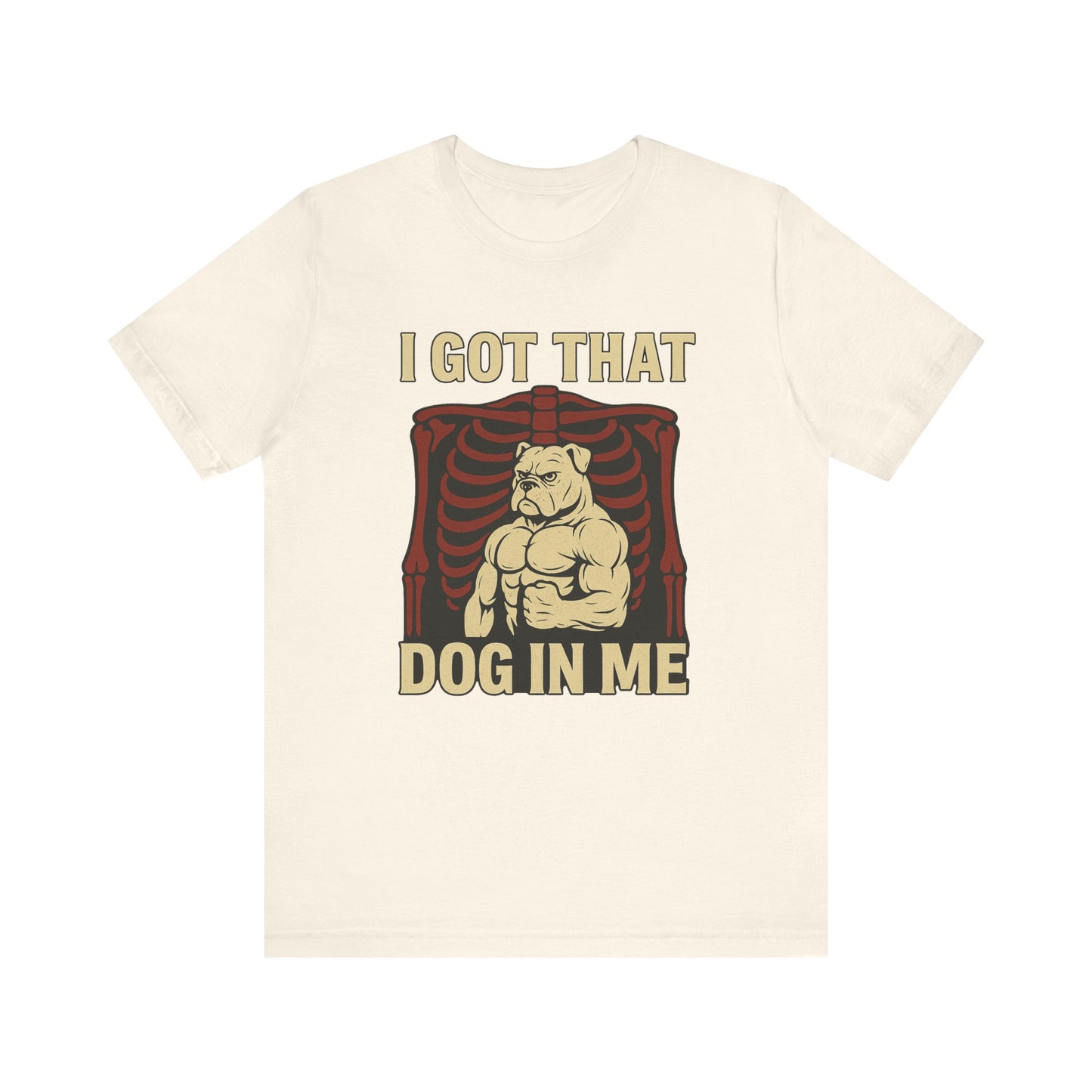 I got that dog in me Shirt | Funny Graphic Tee | Trendy Meme Gift for Dog Lovers | Unisex Humor Shirt | Vintage Retro Hotdog Style