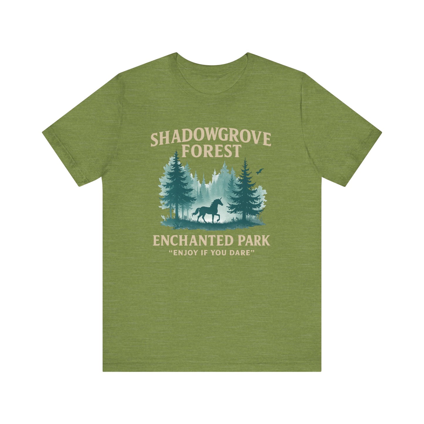 Shadowgrove Forest T-shirt | Magical Wizard Tee | Enchanted Bookish Gift