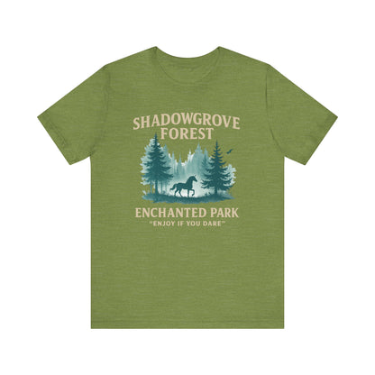 Shadowgrove Forest T-shirt | Magical Wizard Tee | Enchanted Bookish Gift