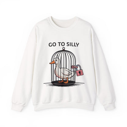 Go to silly SweatShirt | cute sweater | funny hoodie | cozy unisex top | got silly vibes | gift for her | playful university style
