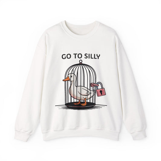 Go to silly SweatShirt | cute sweater | funny hoodie | cozy unisex top | got silly vibes | gift for her | playful university style