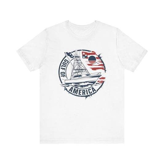 Gulf of mexico shirt | beach tee | salty retro vibe | gift for her | coastal aesthetic | liberal political wear | texas florida style