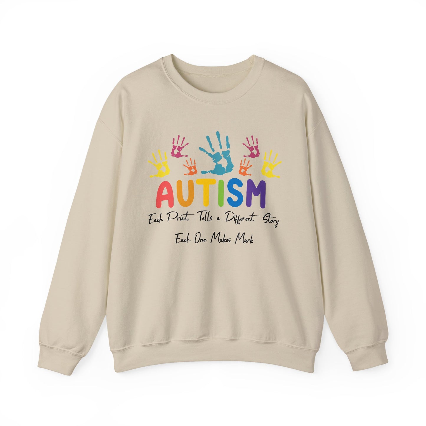 Fingerprint Autism sweatshirt | Autism Awareness Gift | Fingerprint Tee | Neurodiversity Shirt | Special Needs Mom Sweatshirt