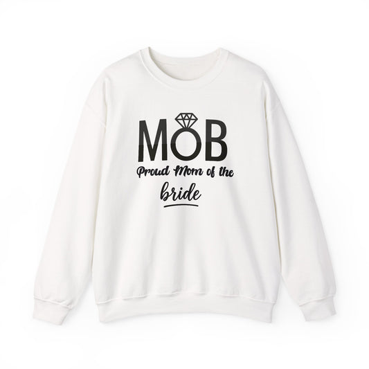 Mom bride sweatshirt | comfort colors | wedding crewneck | gift for mother of bride | bridal party shirt | cozy oversized fit