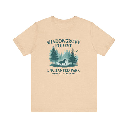 Shadowgrove Forest T-shirt | Magical Wizard Tee | Enchanted Bookish Gift