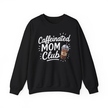 Caffeinated Moms Club Shirt, Mom Life Shirt, Mothers Day Shirt, Mom Appreciation Shirt, Funny Mom Shirt, Oversized Shirt for Mom