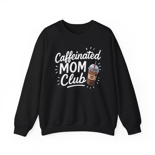 Caffeinated Moms Club Shirt, Mom Life Shirt, Mothers Day Shirt, Mom Appreciation Shirt, Funny Mom Shirt, Oversized Shirt for Mom