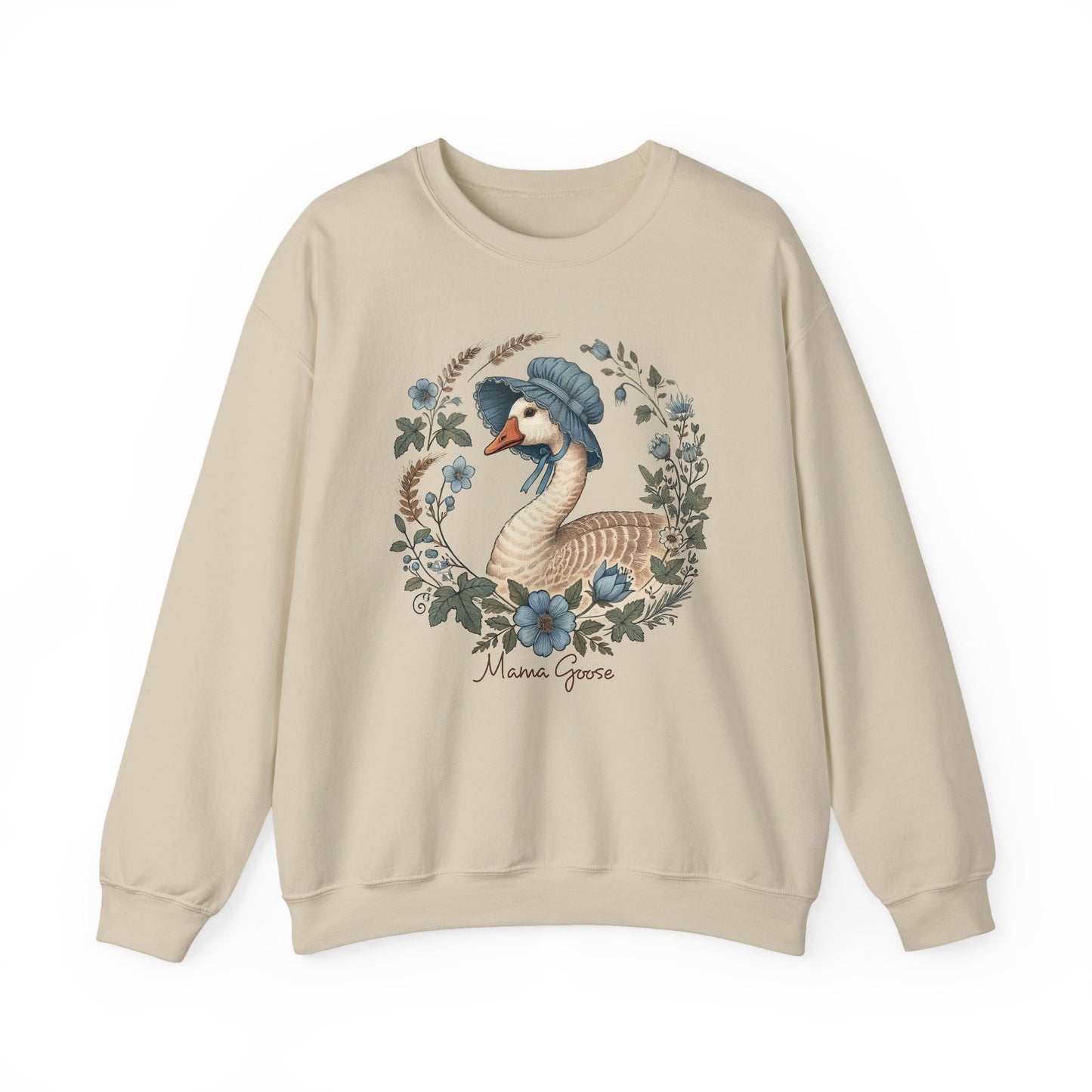 Floral Mama Goose Sweatshirt | Girly Duck Sublimation | Mother’s Day Clipart
