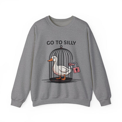 Go to silly SweatShirt | cute sweater | funny hoodie | cozy unisex top | got silly vibes | gift for her | playful university style