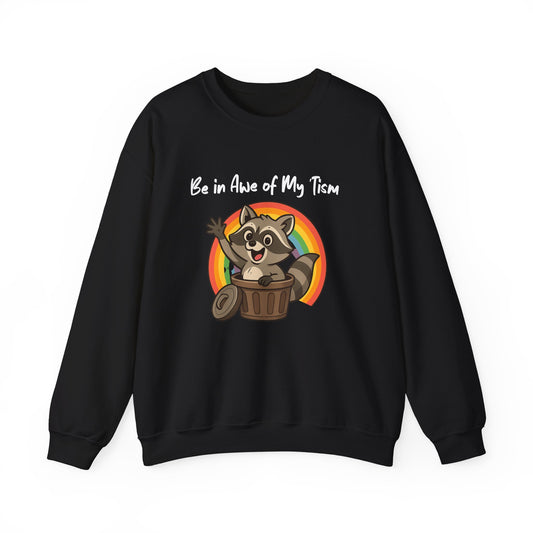 Be In Awe Of My 'Tism sweatshirt | Autism awareness gift | Funny meme crewneck | Retro unisex top for mom | supporters