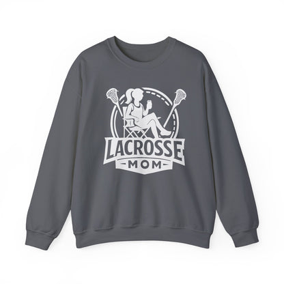 Lacrosse Mom Sweatshirt | Player & Coach Gift | Lacrosse Fan Apparel