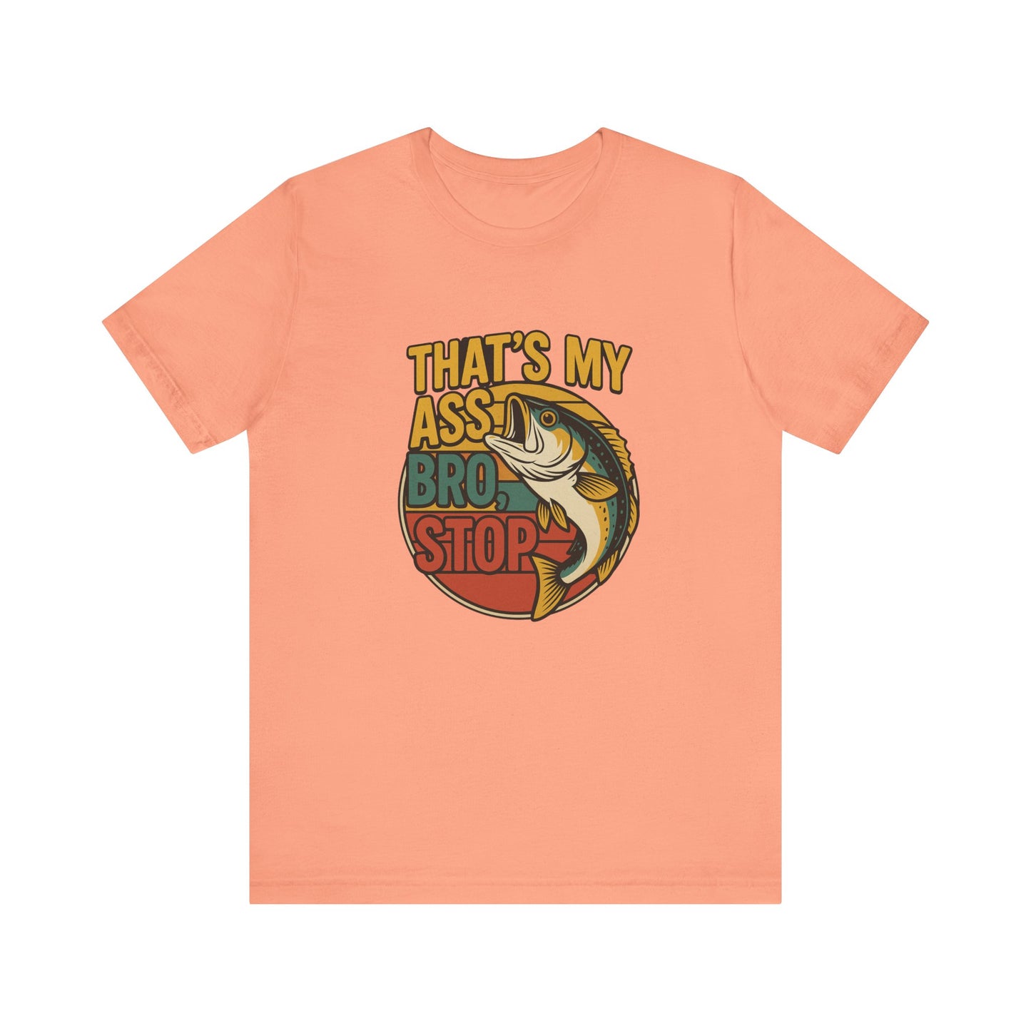 That’s My Bass Bro T-shirt | Funny Fishing Tee | Retro Gift for Fishermen