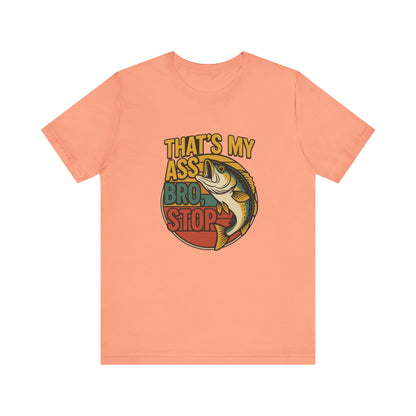That’s My Bass Bro T-shirt | Funny Fishing Tee | Retro Gift for Fishermen