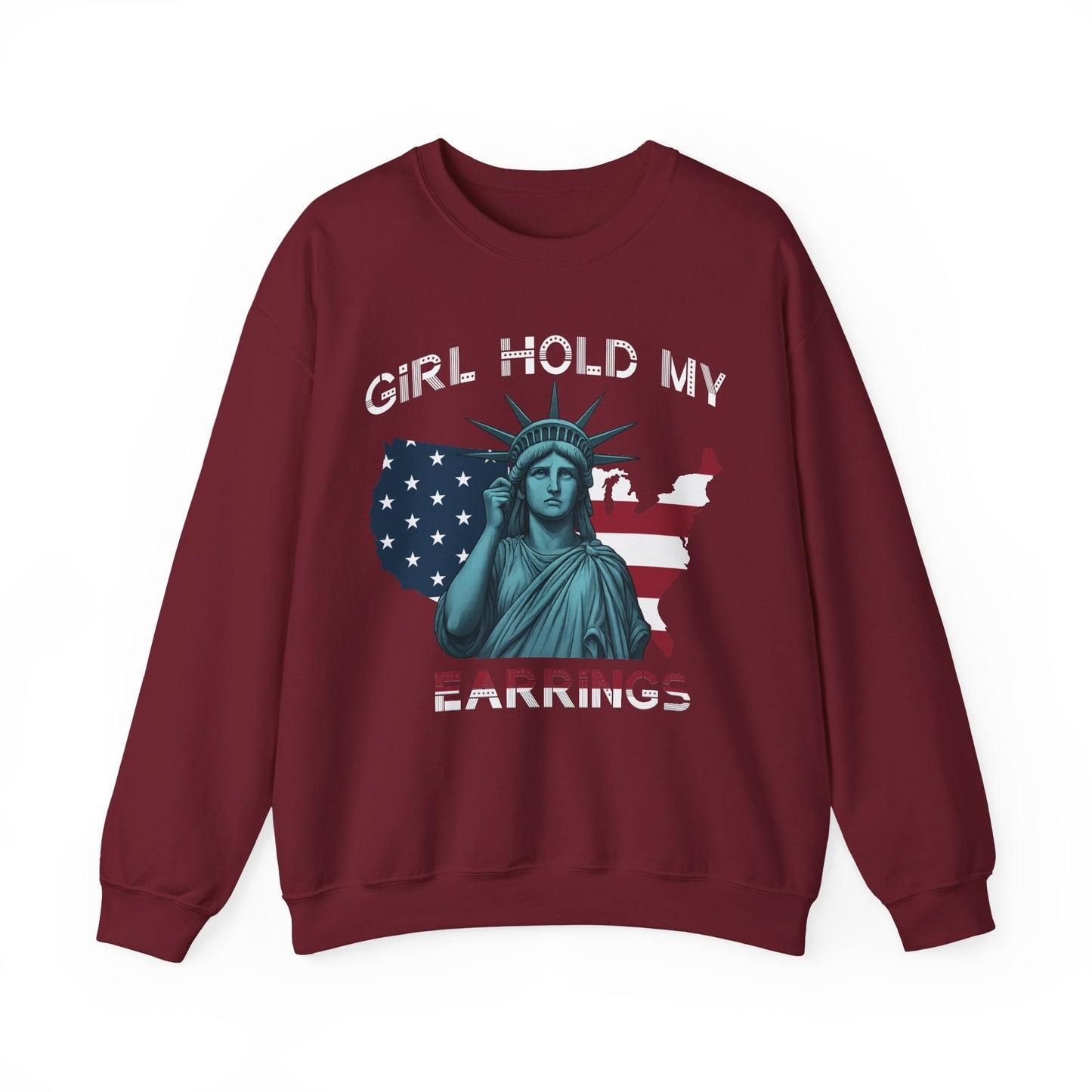 Girl Hold My Earrings sweatshirt | Anti Trump shirt | Political protest gift | FDT crewneck | National park inspired design