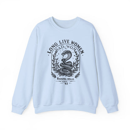 Long Live Rad Women Sweatshirt | Feminist Gift | Trendy Empowerment Tee
