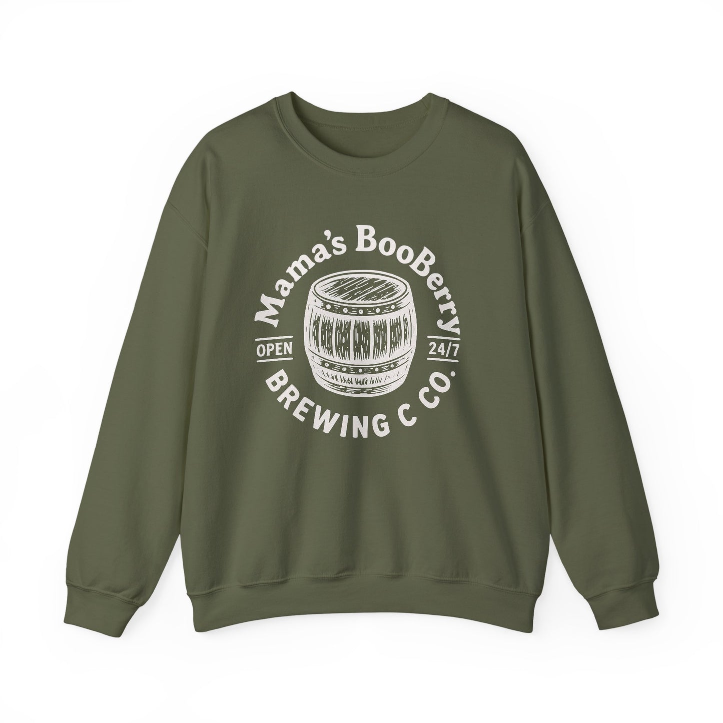 Mama’s Boobery Brewing Co Sweatshirt | Funny New Mom Gift | Cozy Mom Pullover