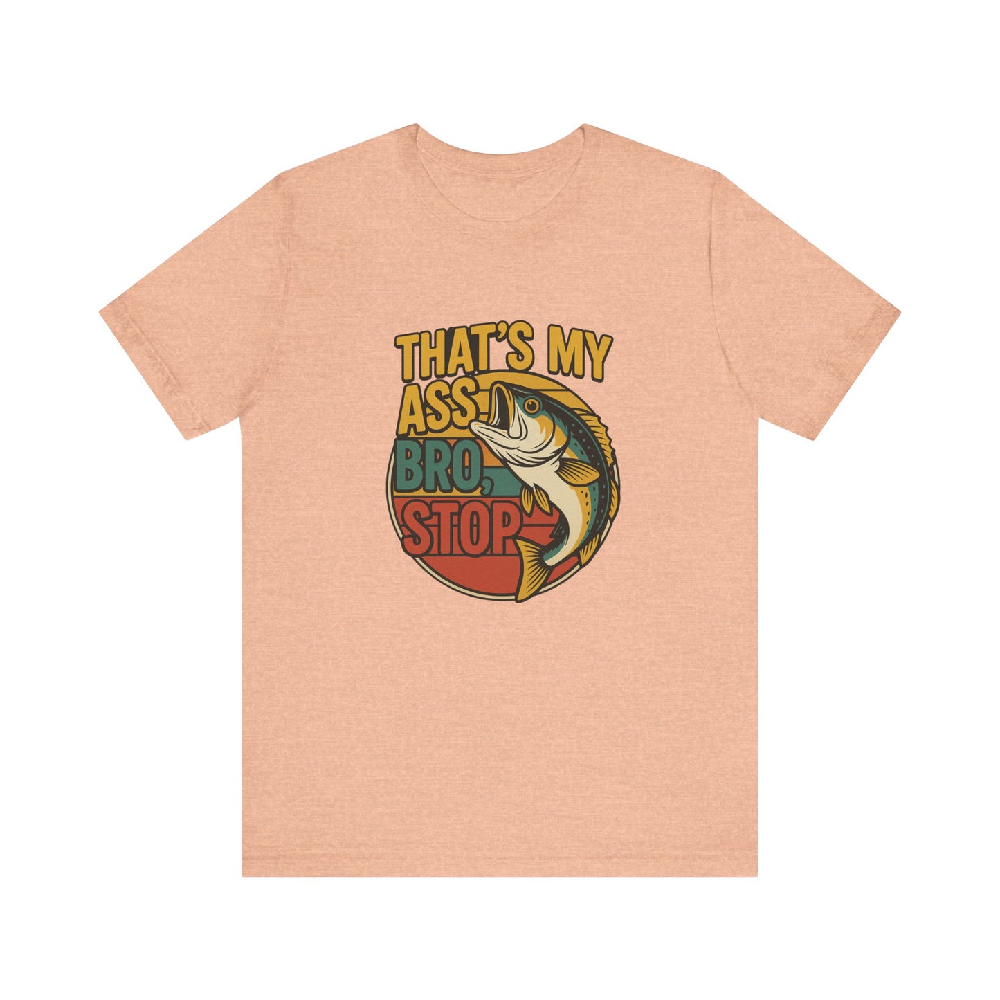 That’s My Bass Bro T-shirt | Funny Fishing Tee | Retro Gift for Fishermen