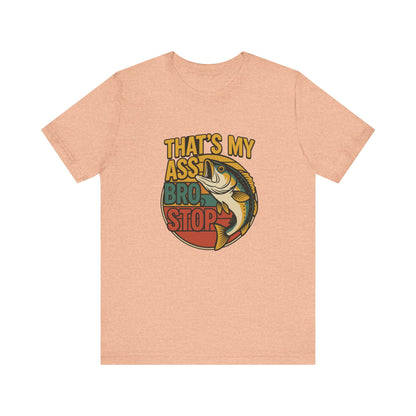 That’s My Bass Bro T-shirt | Funny Fishing Tee | Retro Gift for Fishermen