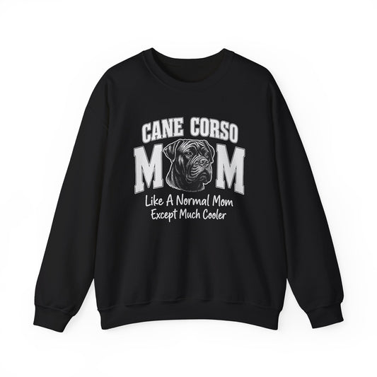Cane Corso Mom Sweatshirt | Dog Lover Gift | Cute Coffee Dog Owner Tee