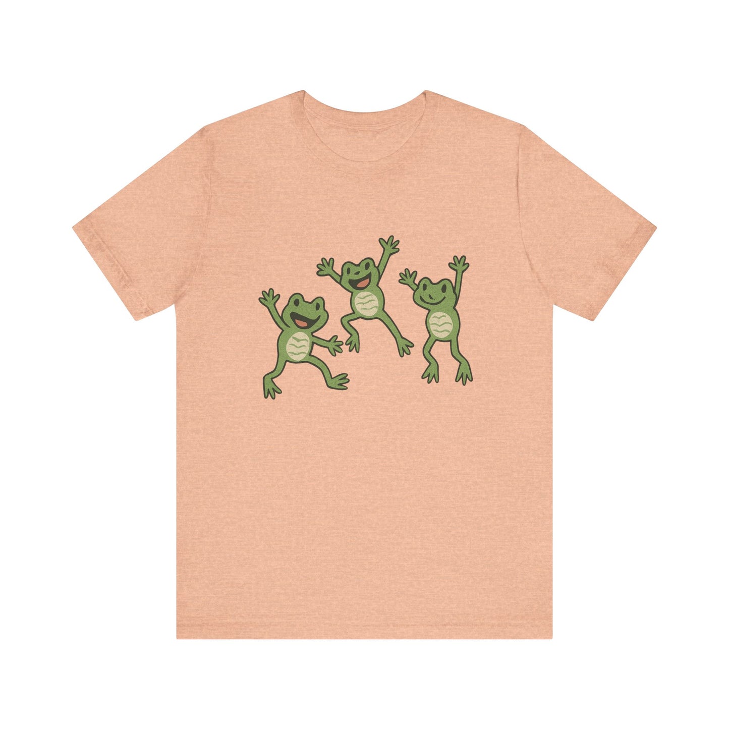 Three Frogs Shirt |Frog Tee| Cute Amphibian Fashion| Colors T-Shirt| Nature Lover Gift| I Like Frogs Shirt |
