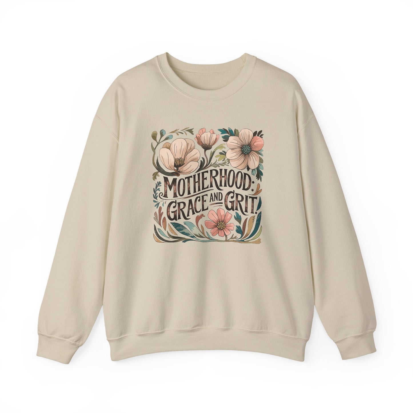 Motherhood Sweatshirt for Women | Cute Mom Life Pullover | Cozy Mom Gift