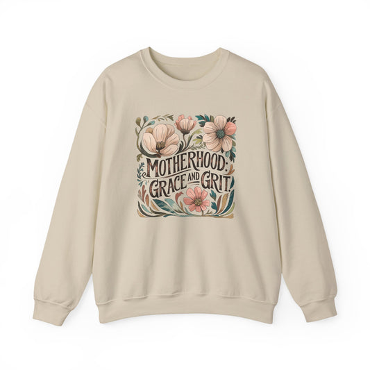 Motherhood Sweatshirt for Women | Cute Mom Life Pullover | Cozy Mom Gift