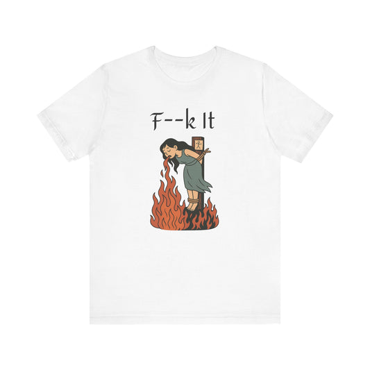 F-It T-shirt | Sarcastic Witchy Tee | Funny Spooky Aesthetic Halloween Shirt