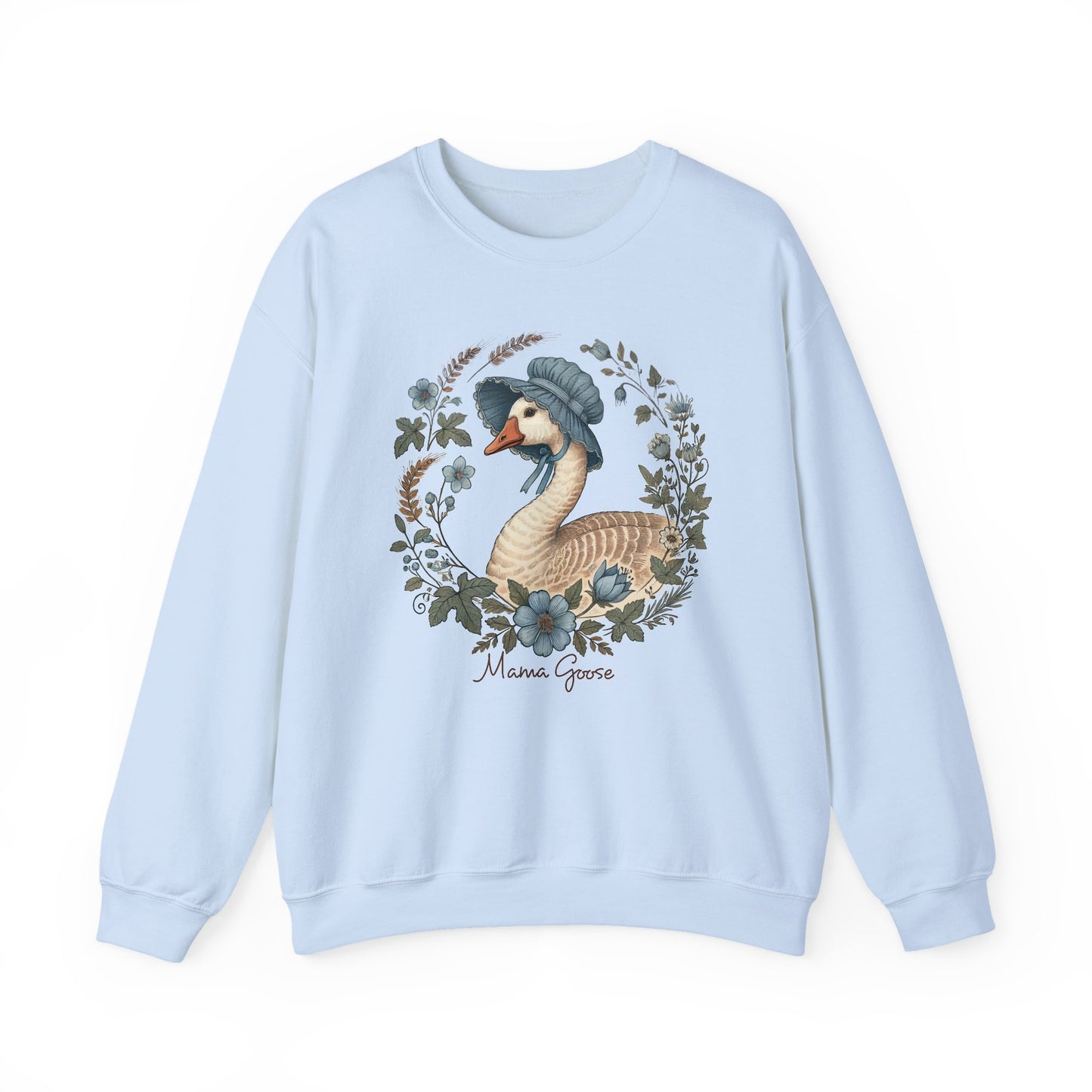 Floral Mama Goose Sweatshirt | Girly Duck Sublimation | Mother’s Day Clipart