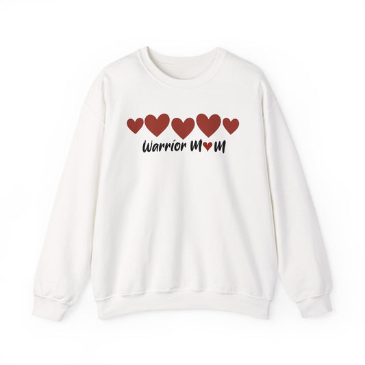 Heart Warrior Mama Sweatshirt | CHD Awareness T-shirt | Surgery Mom Gift